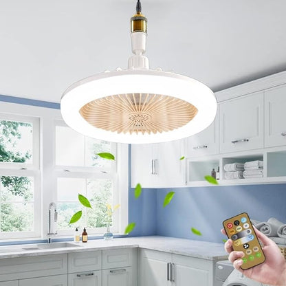 Ventilador de Techo con Luz LED y Mando a Distancia - VentiLux Pro™