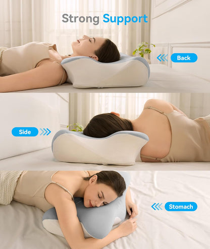 Almohada cervical viscoelástica - VitaAir 4D Pro™