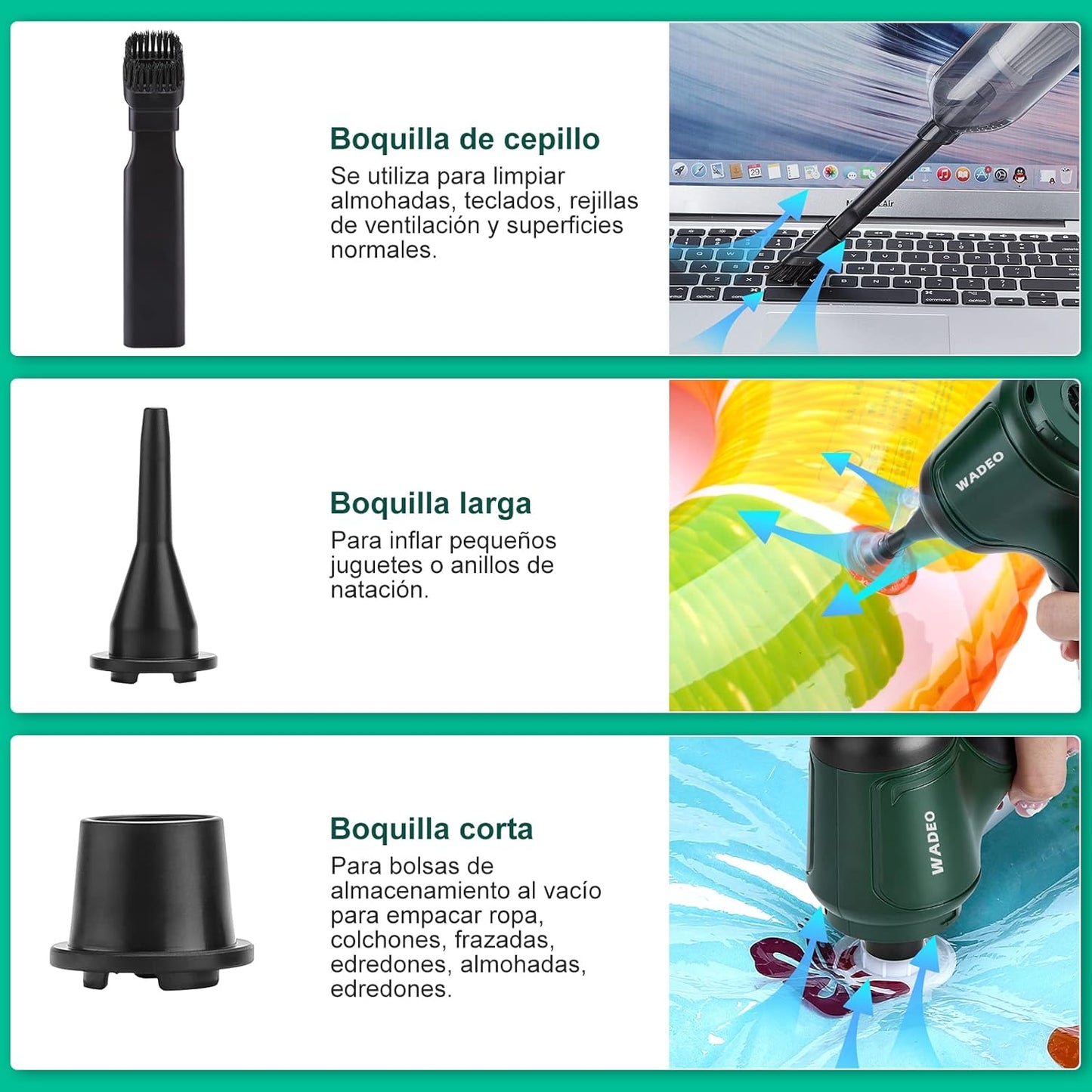 Aspiradora Portátil 5 en 1 - TurboPro™