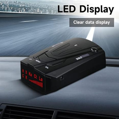 Detector de Radar de Velocidad 360°