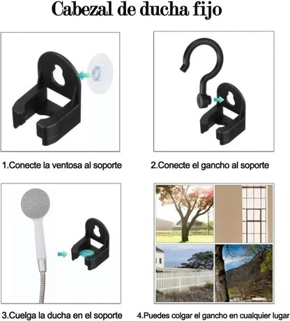 Ducha Portátil Recargable - HydroGo™
