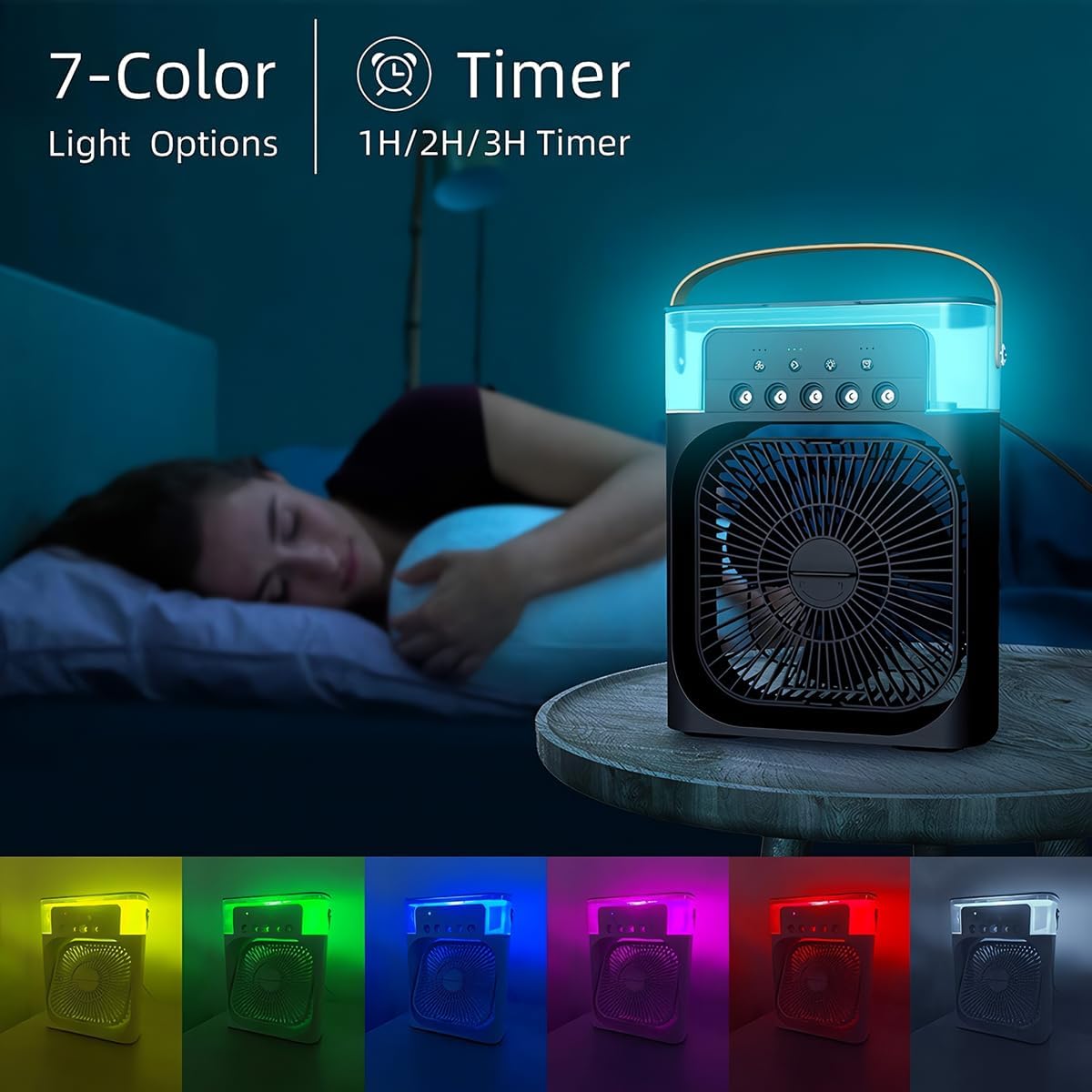 Ventilador Humidificador 3 en 1 - Brisa Ártica™