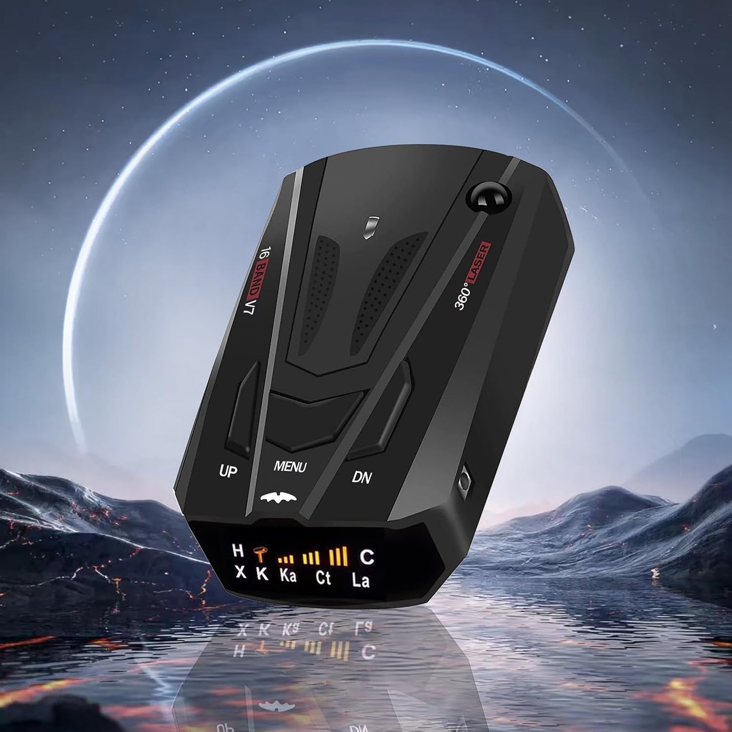 Detector de Radar de Velocidad 360°