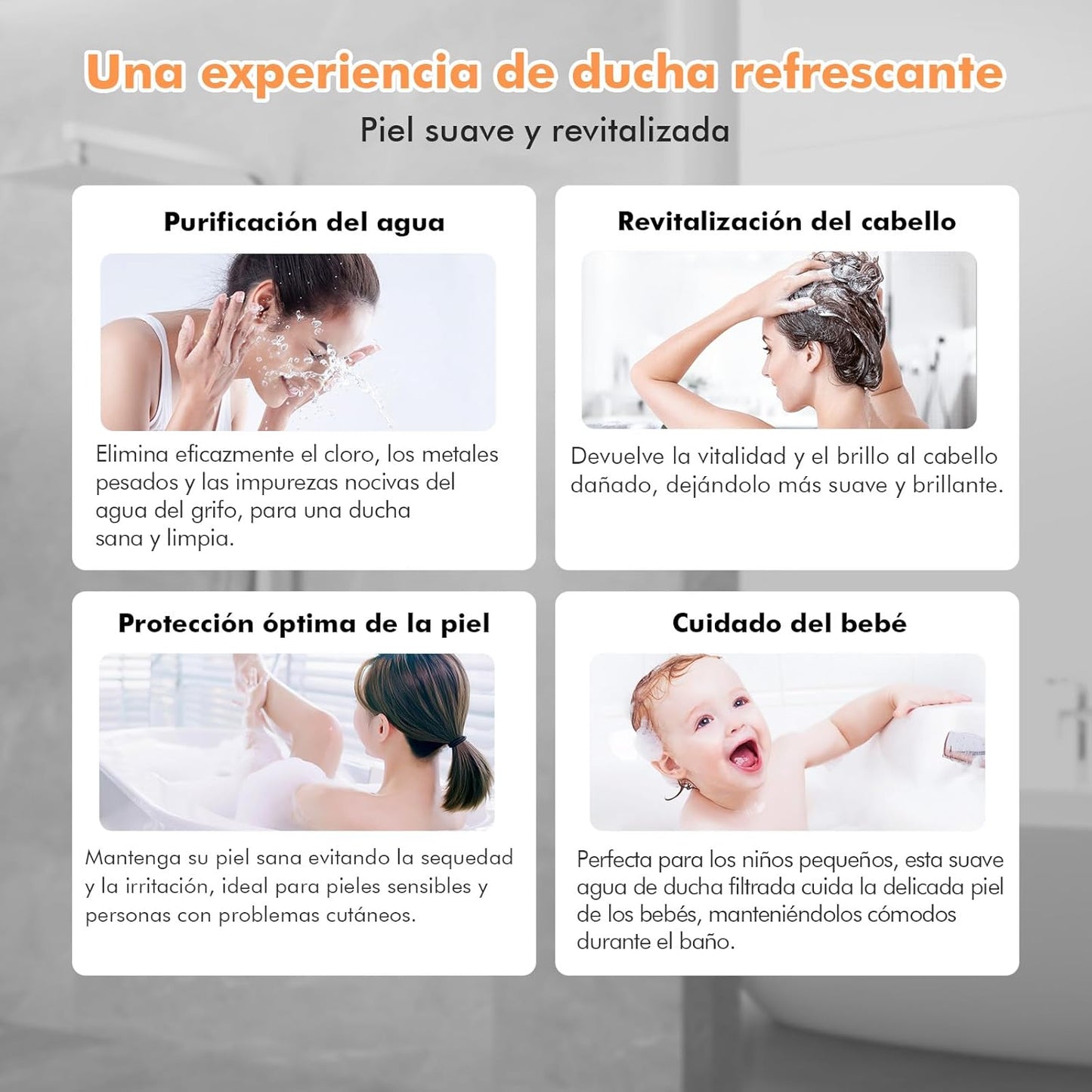 Alcachofa de alta presión - PressureV Shower™