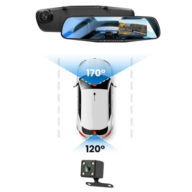 Retrovisor con DashCam integrada - VisionDrive™