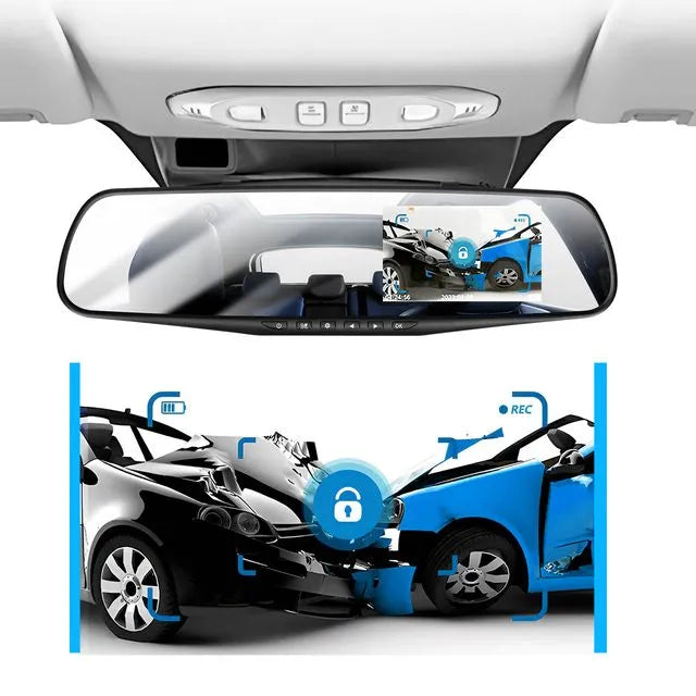 Retrovisor con DashCam integrada - VisionDrive™