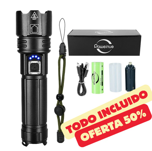 K20 Thunder™ - Linterna Potente Táctica