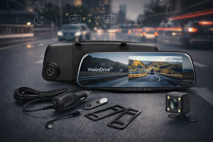 Retrovisor con DashCam integrada - VisionDrive™